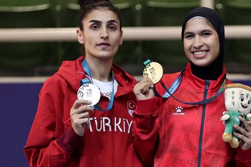 أمينة الدحاوي تمنح المغرب الميدالية الذهبية في التايكواندو ضمن ألعاب التضامن الإسلامي